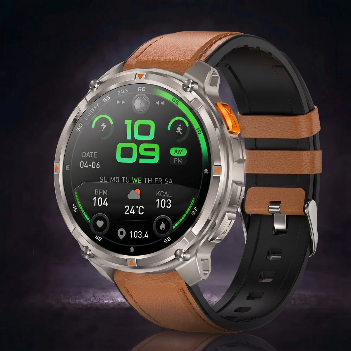 Novex™ Titan X4 Pro - Rugged GPS Smartwatch
